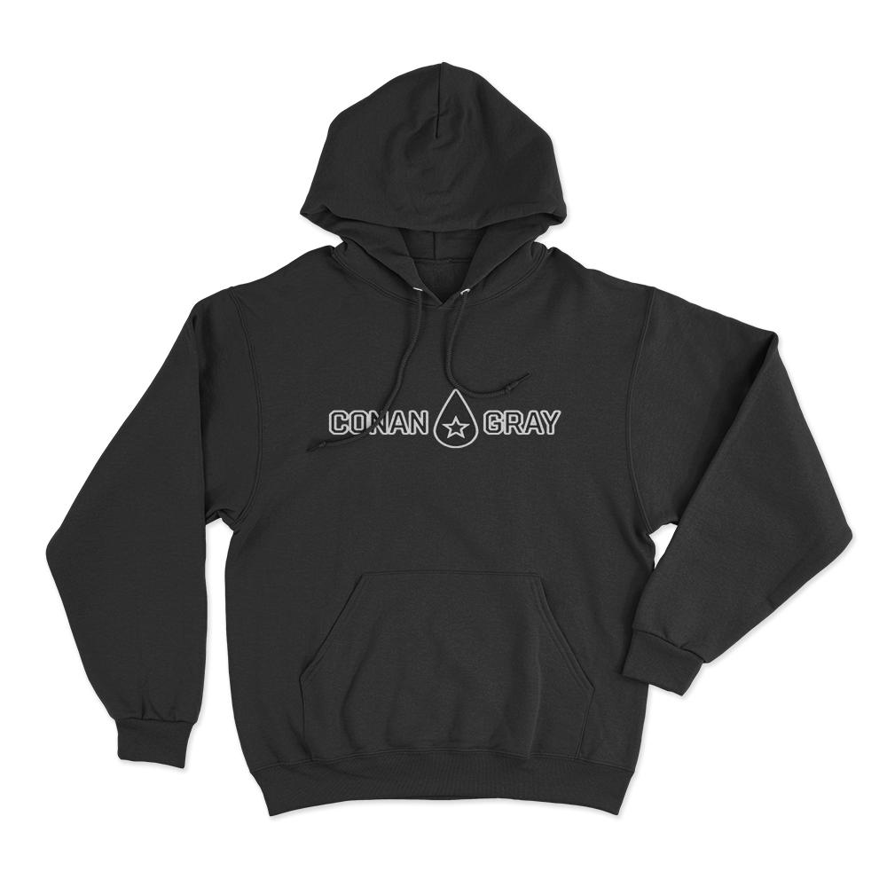 Conan Gray Logo Hoodie Black Conan Gray Logo Hoodie Black