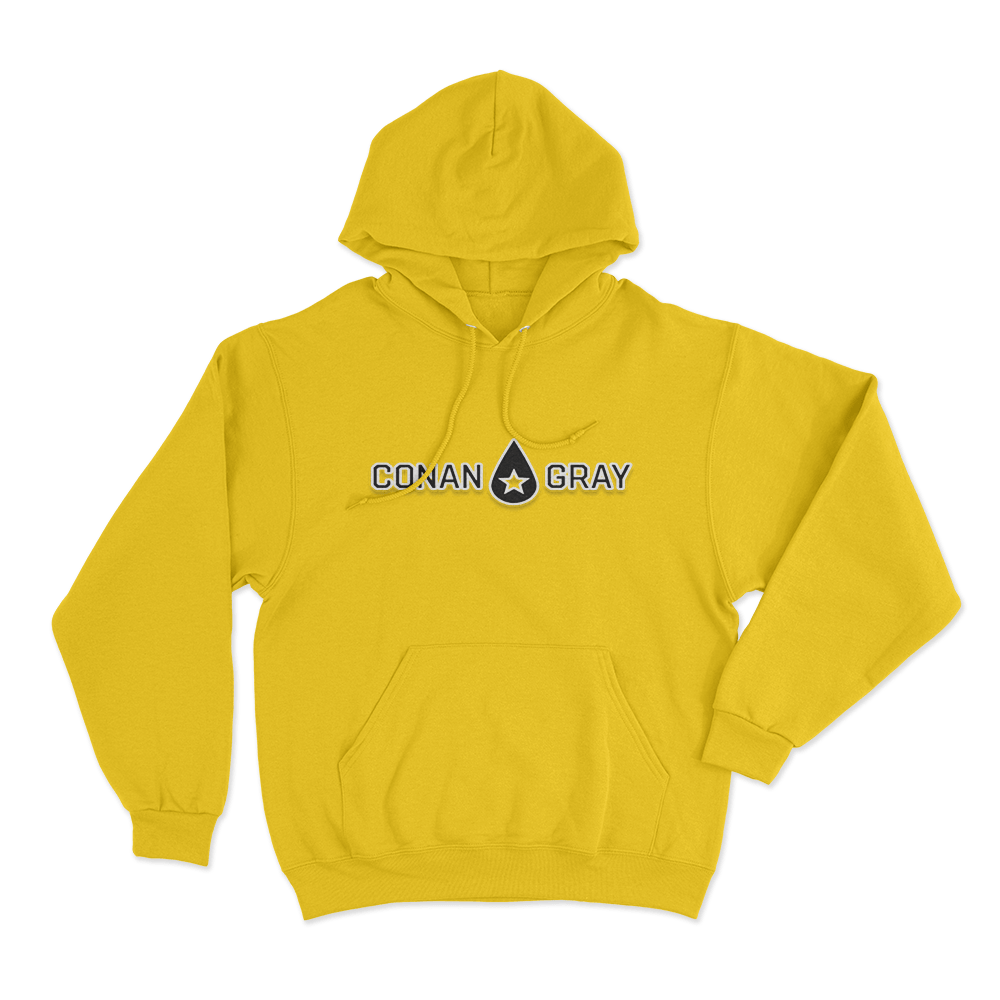 Conan Gray Logo Hoodie Yellow Conan Gray Logo Hoodie Yellow