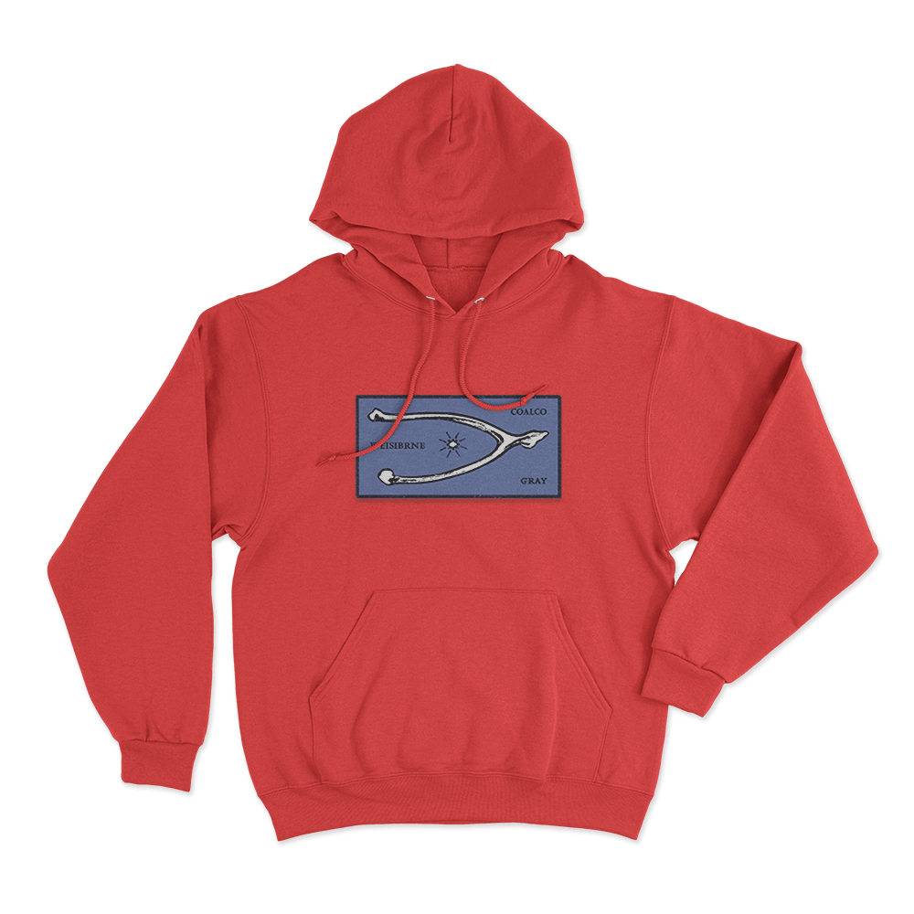 Wishbone Art Hoodie Red Wishbone Art Hoodie Red