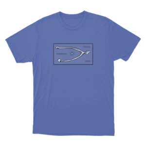 Wishbone Art T Shirt Blue