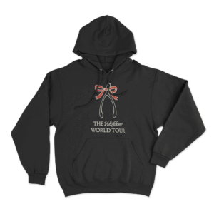 Wishbone Bow Hoodie Black