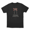 Wishbone Bow T Shirt Black
