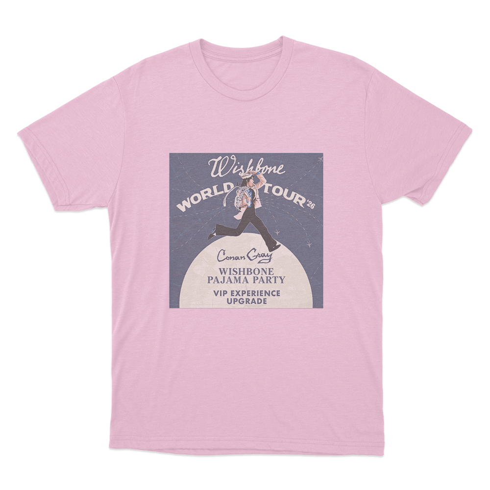 World Tour '26 T Shirt Pink World Tour 26 T Shirt Pink
